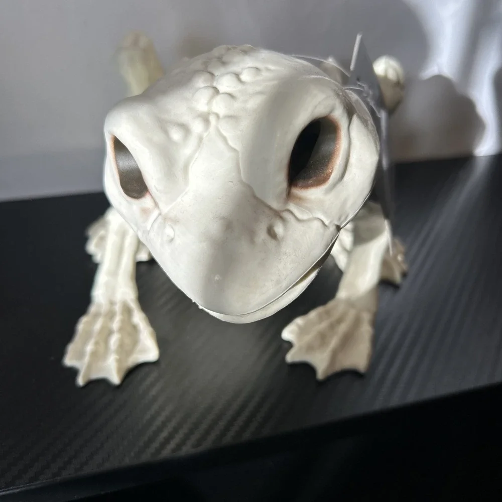 Spooky Village Frog Skeleton Halloween Decoration‎